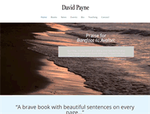 Tablet Screenshot of davidpaynebooks.com